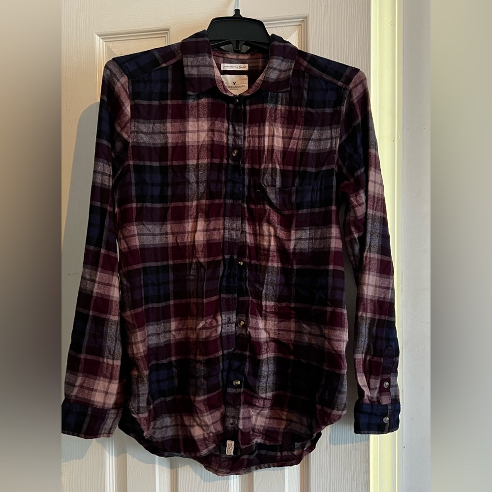 AEO plaid shirt